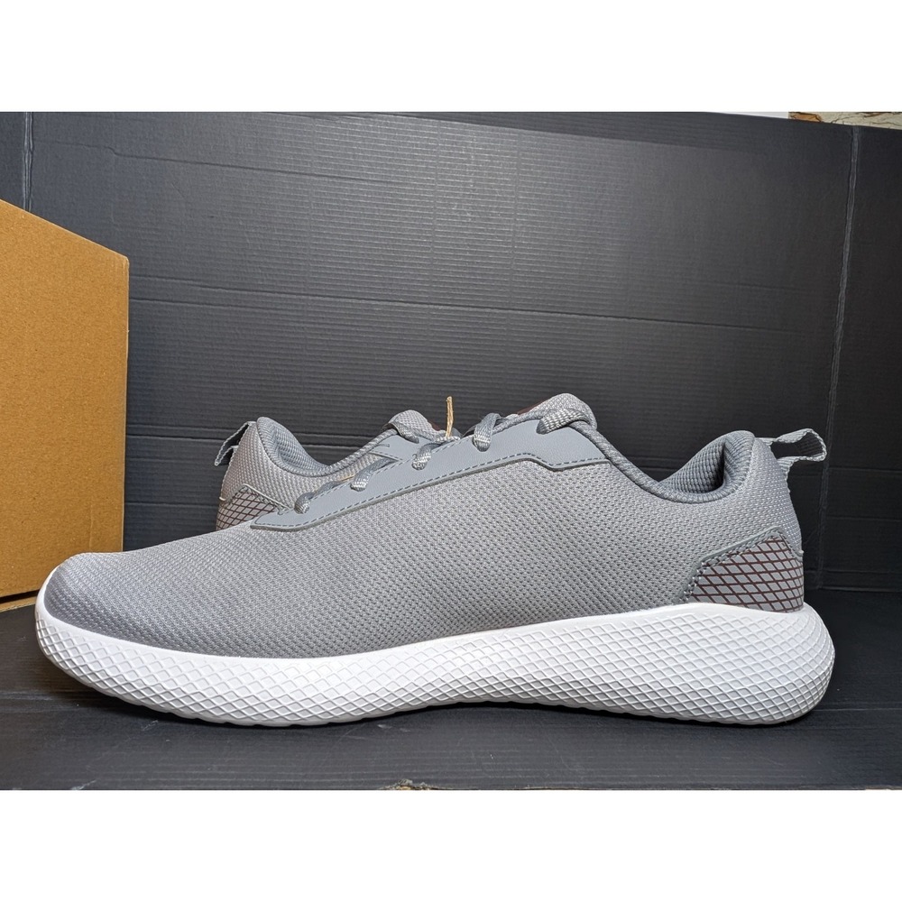 adidas Mens Impulse Syn 3.0 Running Shoes Grey White Size 9.5 NIB